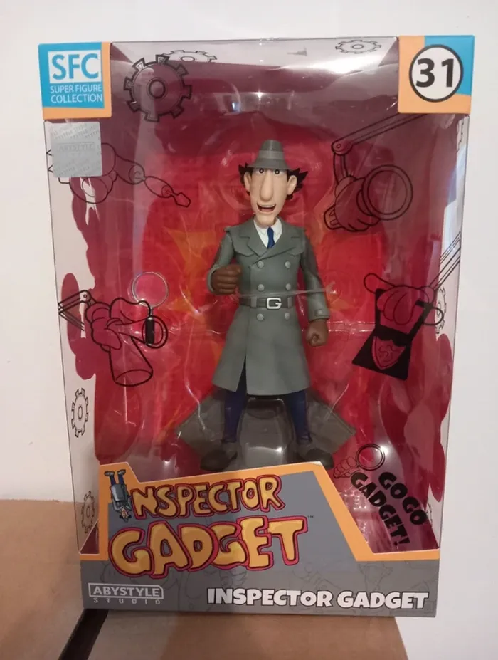 Figurine inspecteur gadget neuve