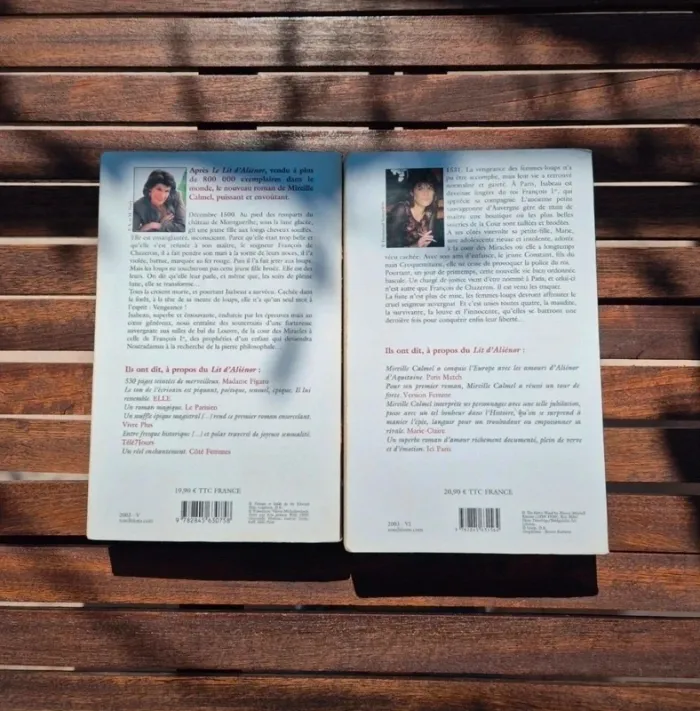Lot de 2 livres – Le Bal des Louves – Mireille Calmel (XO Éditions) - photo numéro 2
