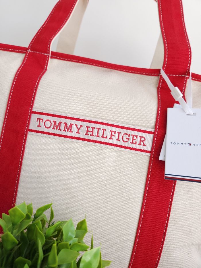 Sac Cabas de Plage en toile Tommy Hilfiger - photo numéro 2