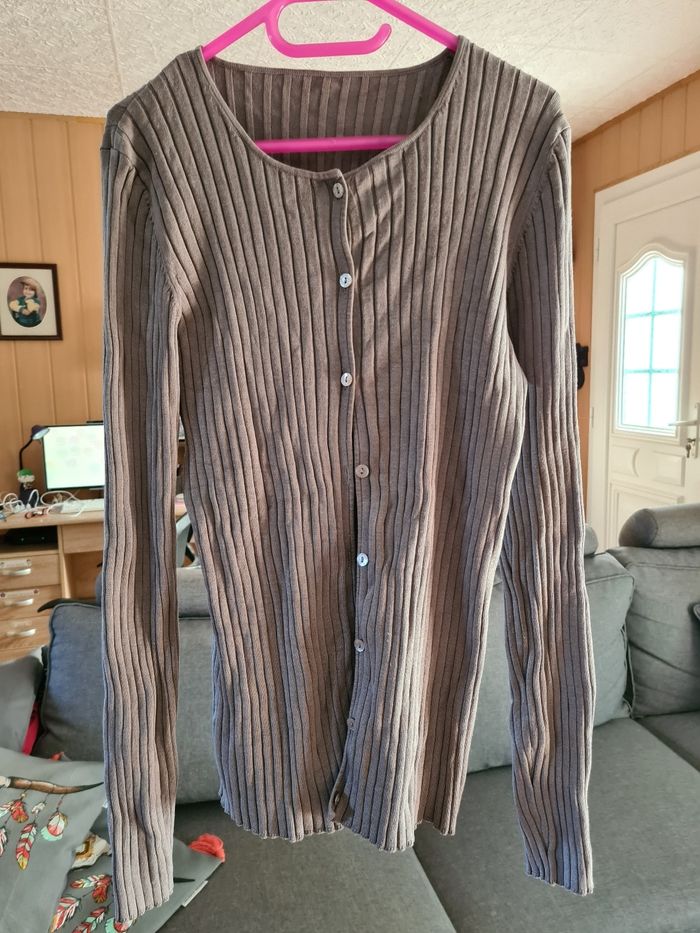 Veste grise taille 34