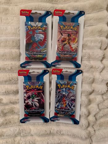 Booster cartes Pokémon faille paradoxe Art Set