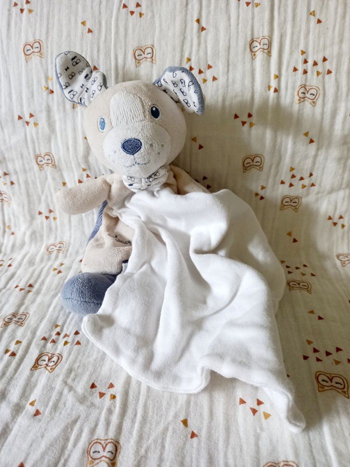 Doudou chien Sucre d'Orge