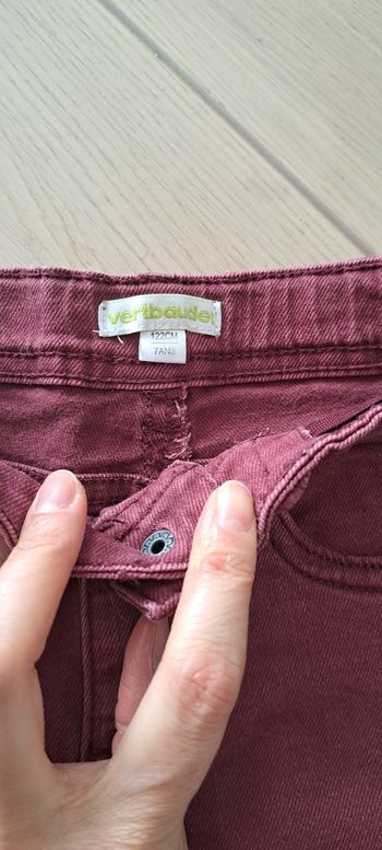 Pantalon jean vertbaudet 7 ans