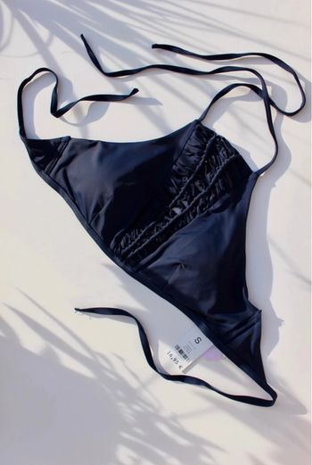 Haut de maillot bleu marine