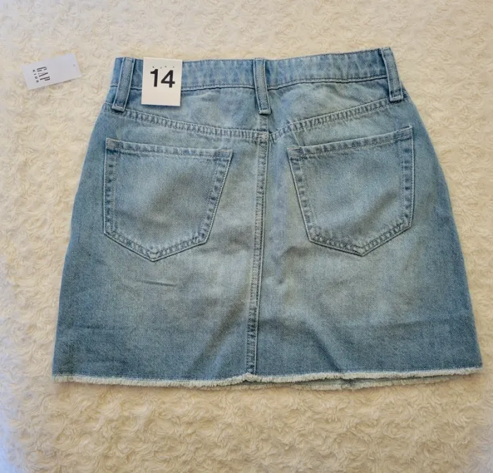 Jupe jean strass Gap 14 ans - photo numéro 5