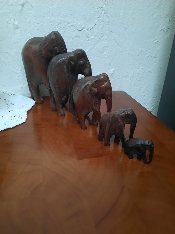 Lot éléphant africain - photo numéro 2