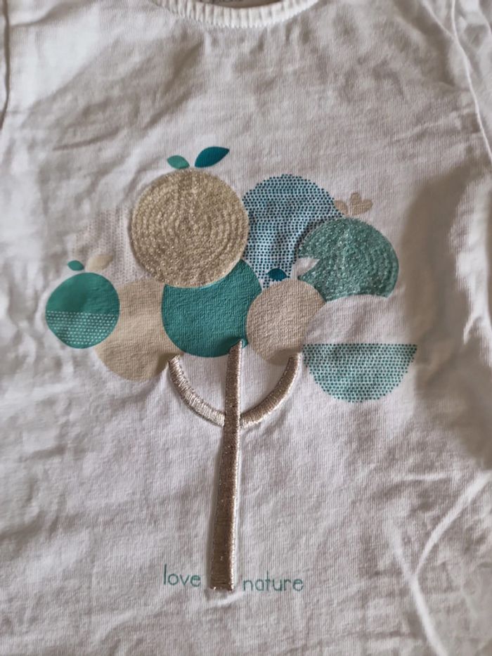 Haut blanc obaibi 74cm - photo numéro 2