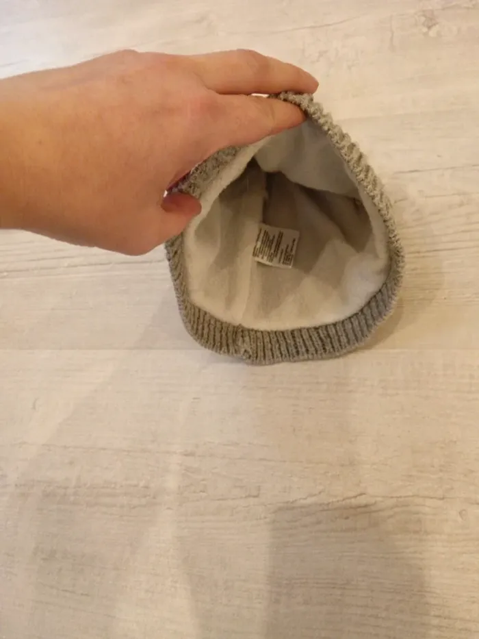 Bonnet doublé polaire 3/6 mois - photo numéro 2