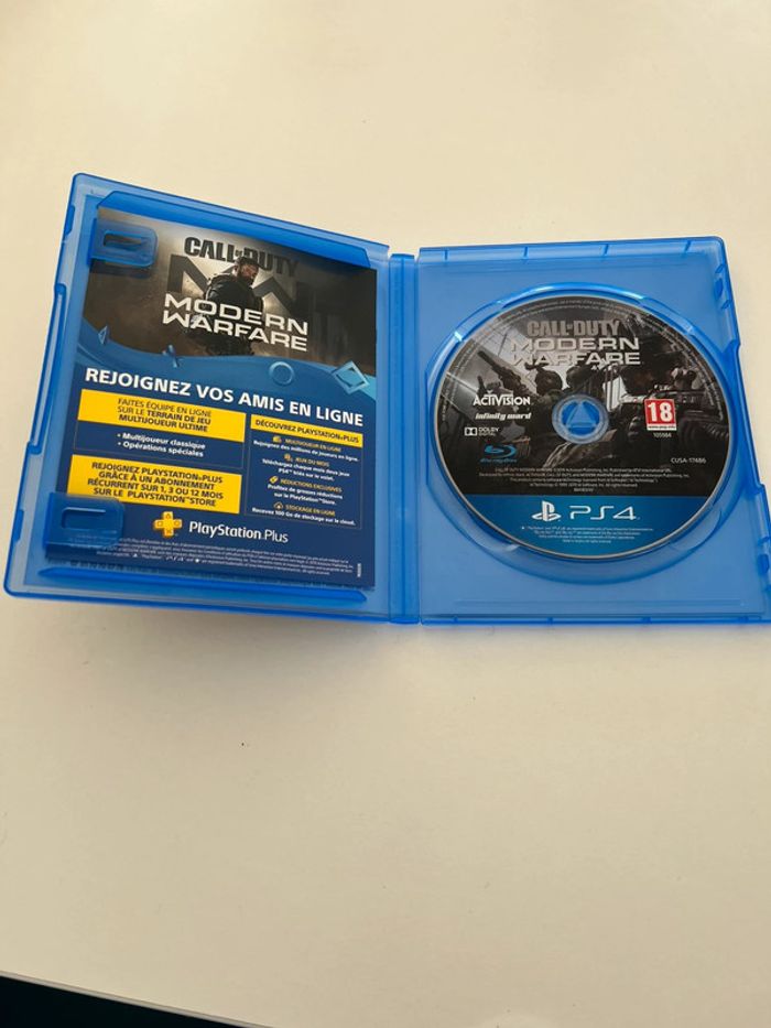 Jeu ps4 Call of duty modern warfare - photo numéro 3