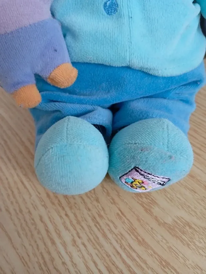 Peluche interactive tchoupi avec doudou 30cm tchoupi raconte moi une histoire - photo numéro 4