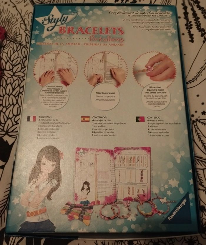 Kit pour réaliser des bracelets brésiliens - photo numéro 3