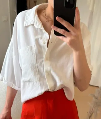 Blouse blanche oversize Primark