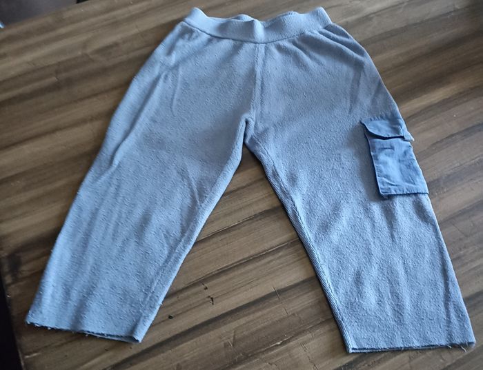 Ensemble Zara Tricot Côtelé Bleu Grisé - Confort & Style pour les 3-4 Ans (98-104 cm) - photo numéro 9