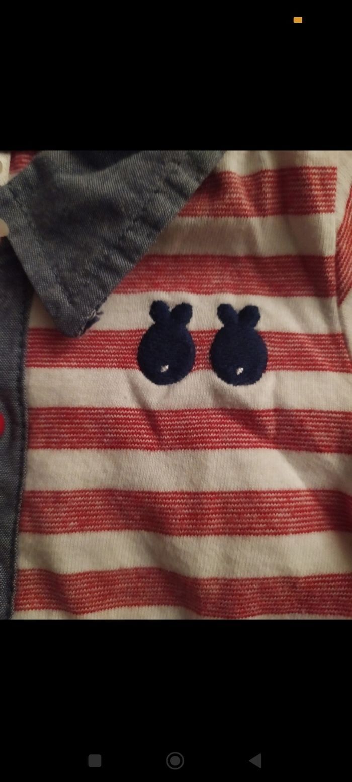 Polo bébé garçon 1 mois - photo numéro 3