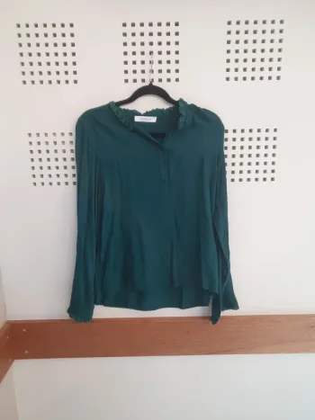 Chemisier bleu canard promod