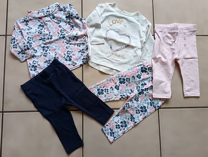 Lot vêtements été bébé fille 6 mois - photo numéro 6