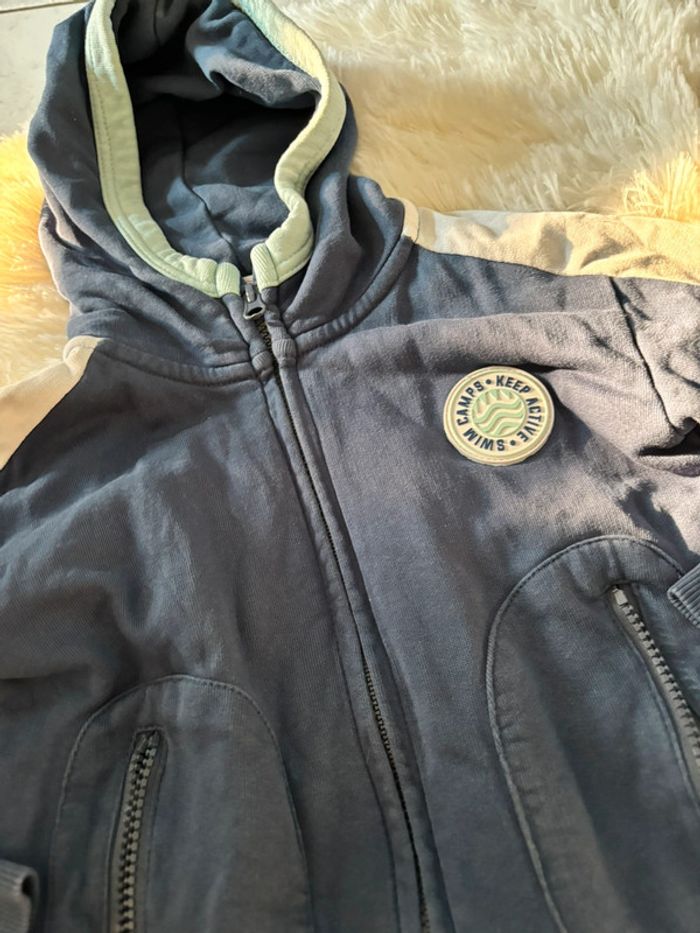 Gilet bleu - photo numéro 2