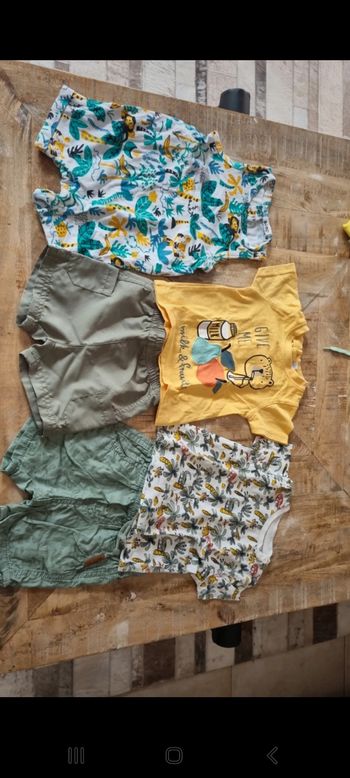 Lot ensembles Gemo 3 mois