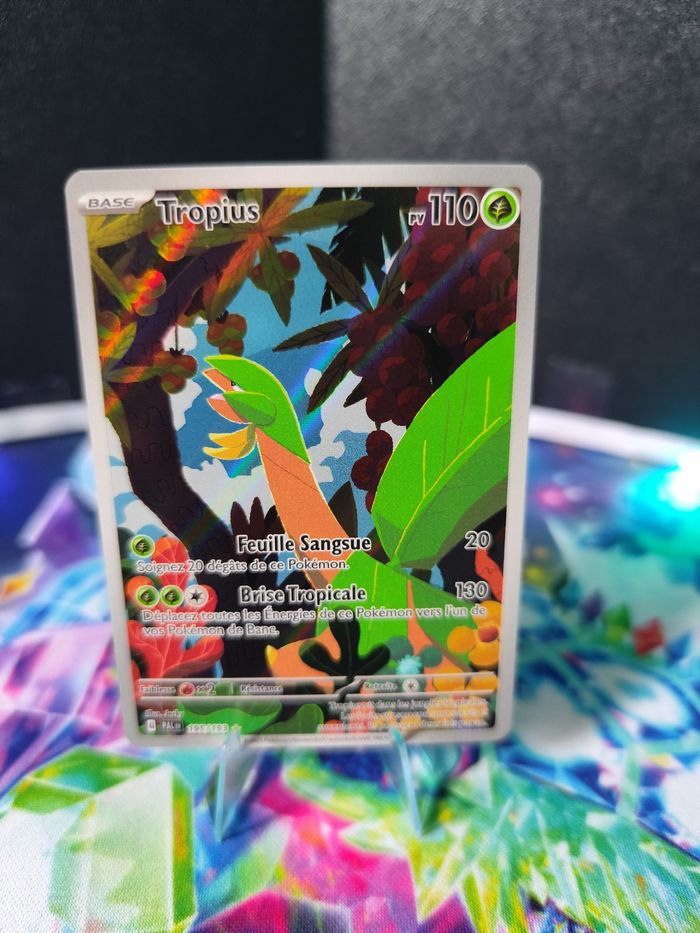 Carte pokémon neuve 🇨🇵 Tropius 195/193 Évolution à Paldéa - photo numéro 2