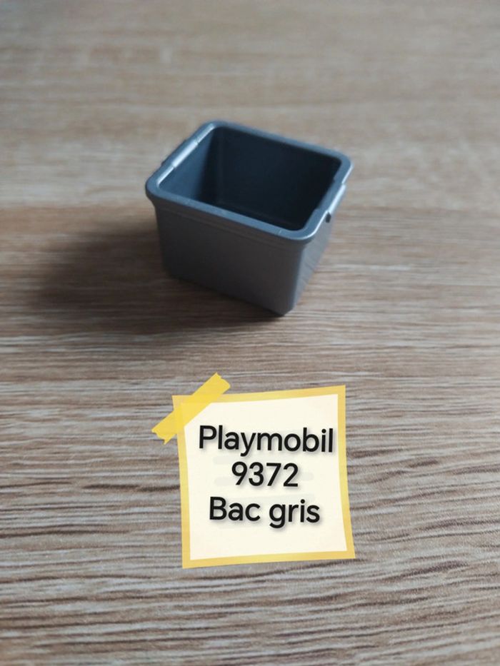 Playmobil 9372 bac gris