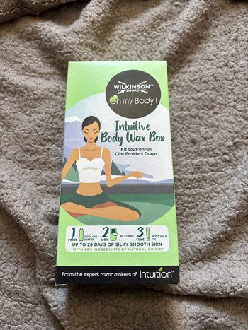 Kit tout en cire froide corps