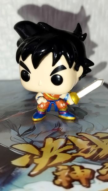 Mini Figurine Funko Pop Mettalic Gohan Dragon Ball Z figure DBZ pocket sword