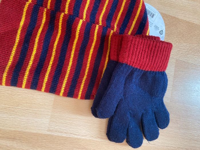 Ensemble bonnet et gants Harry Potter taille 52 cm - photo numéro 4