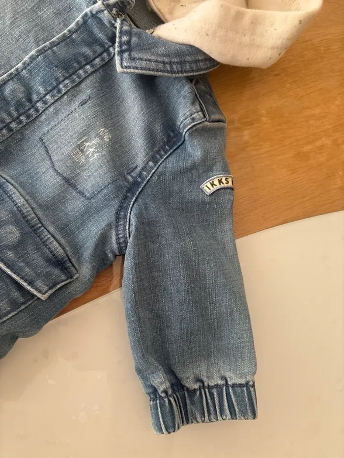 Veste en jean garçon - photo numéro 4