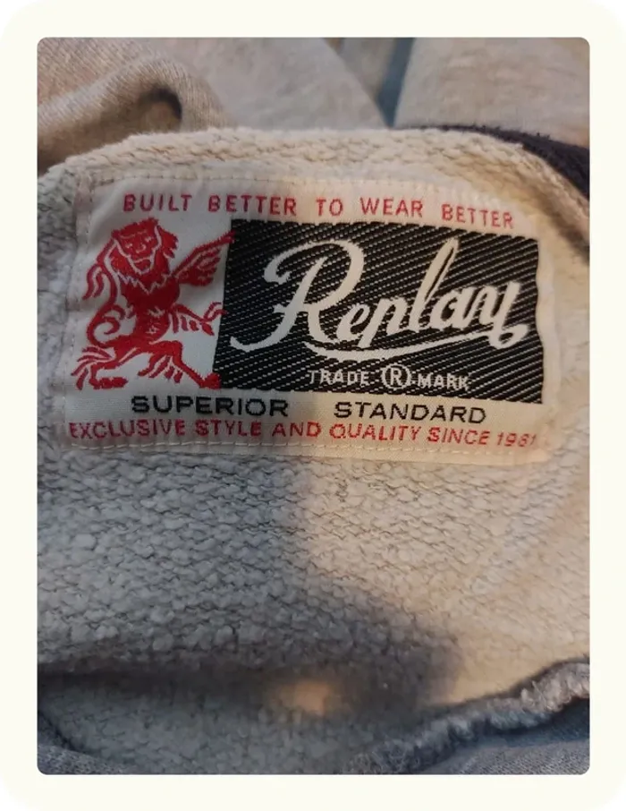 Pull sweat capuche homme Replay - photo numéro 4