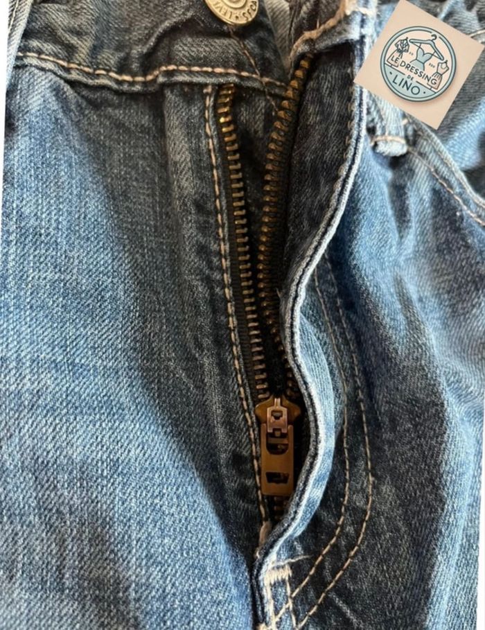 Levi’s 513 Slim Straight W32 L32 – Bleu usé vintage, bon état - photo numéro 5