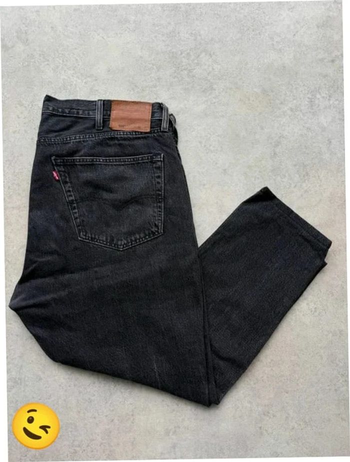 Jeans Levi's 501 W40 FR50 L32 coupe droite gris Homme Men pan582b