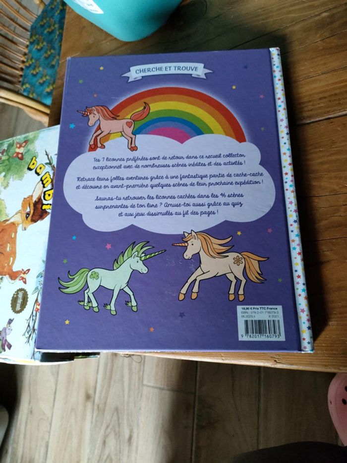 Livre neuf cherche et trouve licornes - photo numéro 5