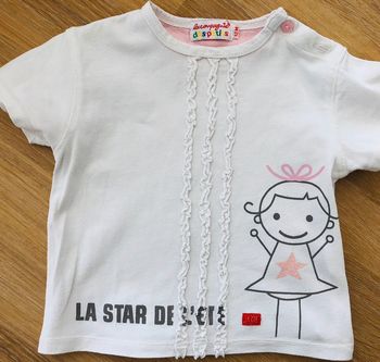 Tee-shirt La Compagnie des petits en 12mois/1an