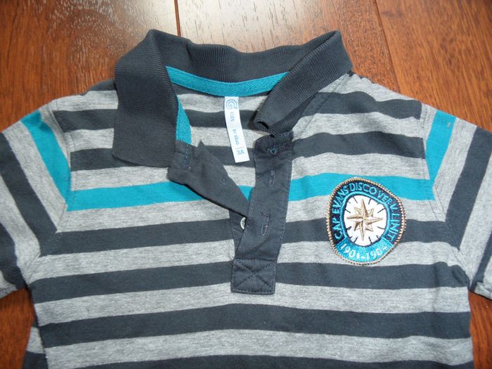 T-shirt polo garçon, Gemo, taille 3 ans - photo numéro 2
