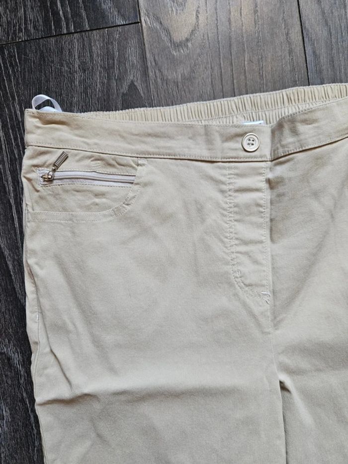 Pantalon Beige Taille 48 🍦 - photo numéro 2