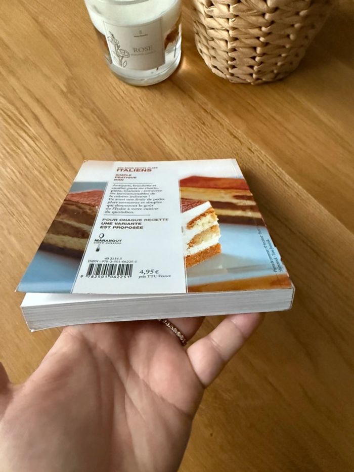 Livre de recettes 200 plats italiens Marabout - photo numéro 5