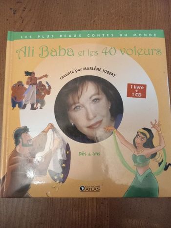 Livre ali baba et les 40 voleurs avec cd