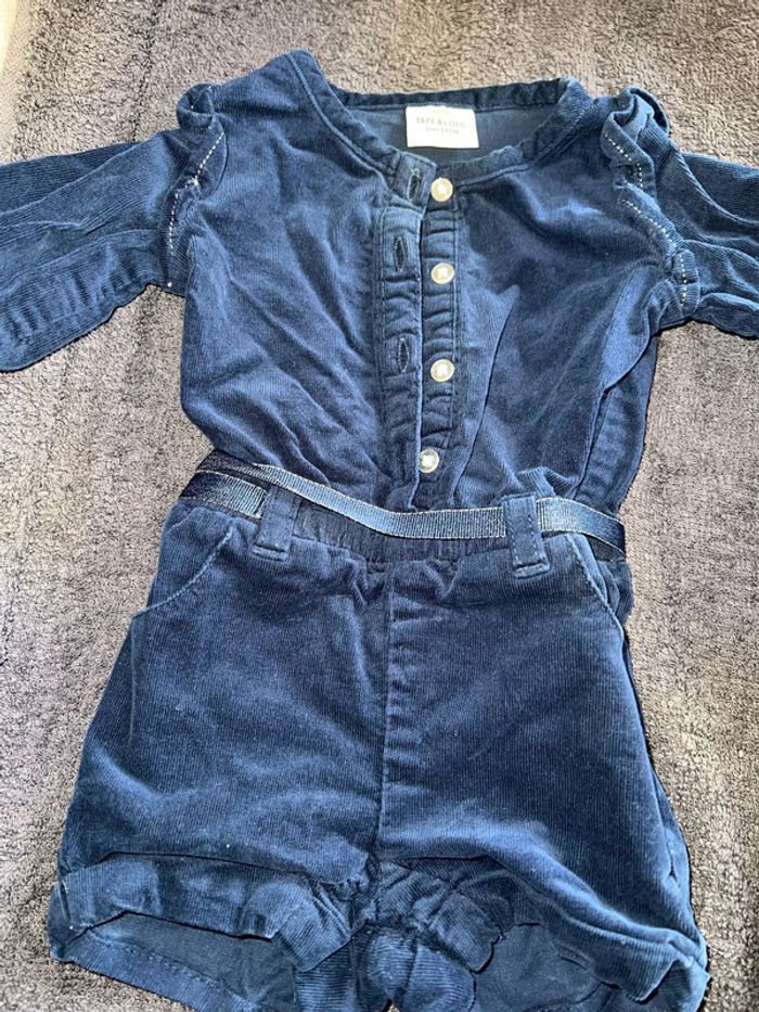 Combi Short Velours - photo numéro 2