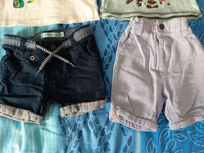 T shirt, short 6 mois - photo numéro 3