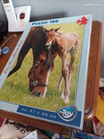 Puzzle chevaux