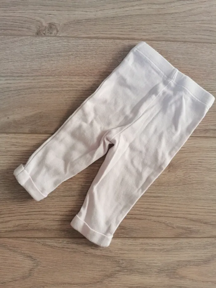 Legging rose pâle 0-1 mois - photo numéro 2
