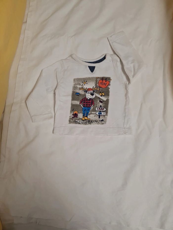 T-shirt ML 6 mois Influx