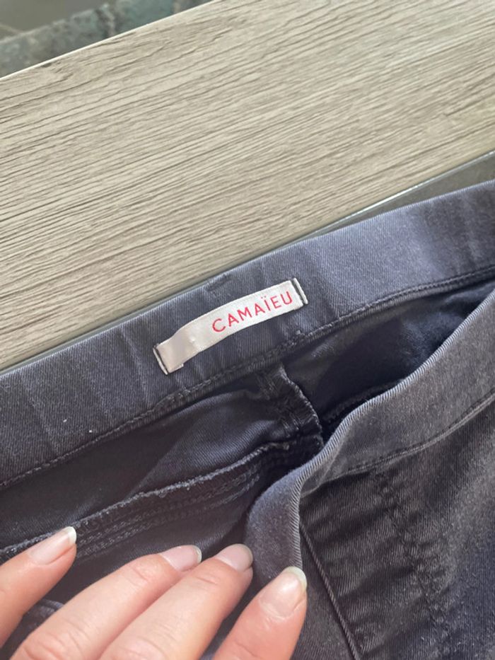 Jegging camaïeu gris bleu - photo numéro 2