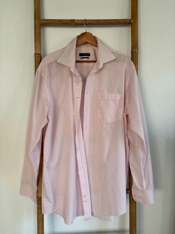 Chemise rose pale