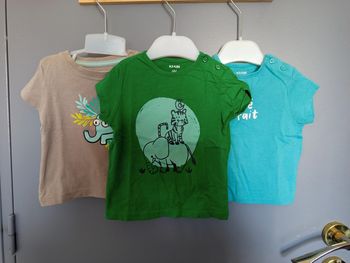 Lot t-shirt 6 mois