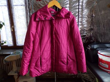 Parka rose violette taille L