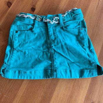 Jupe courte en jean