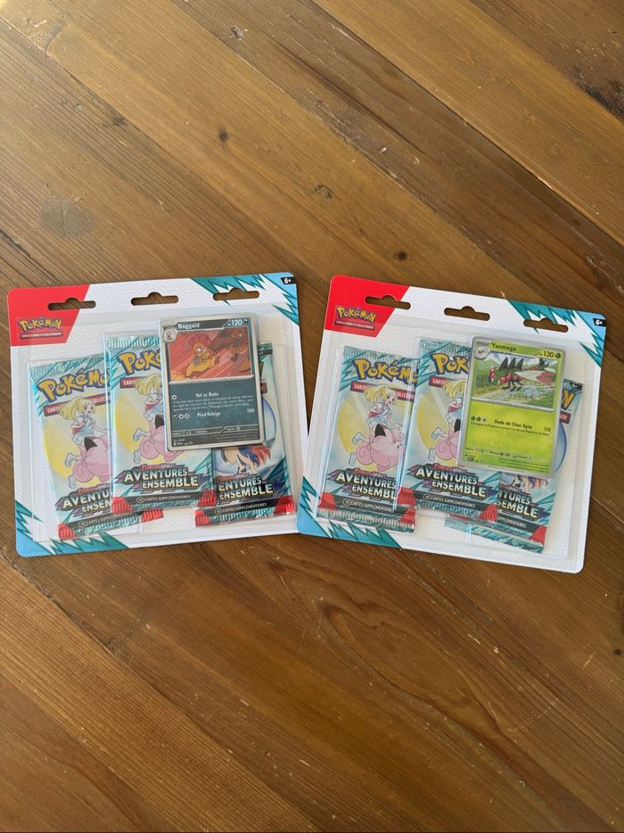 Pokémon lot 2 tri pack EV09 français neuf