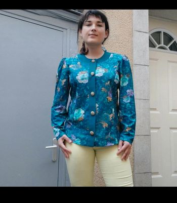 Magnifique chemisier Vintage pour taille 40