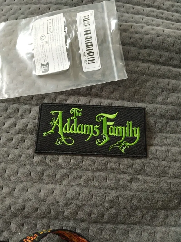 Patch a coudre famille Addams